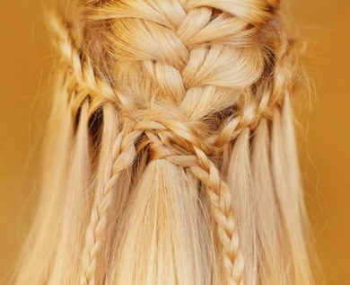 Viking Hairstyle for Women Wedding