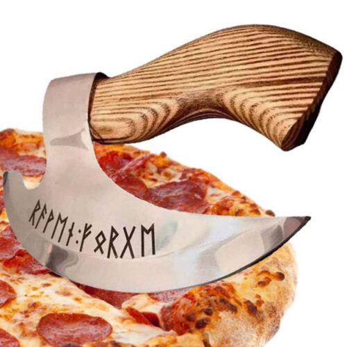 Couteau à pizza demi lune Viking multifonction