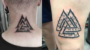 Some Valknut Tattoos