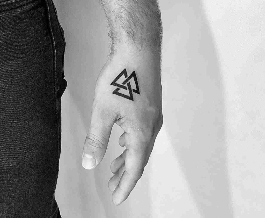 Tattoo Valknut 