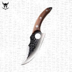 Huusk Knife Viking stainless steel knife with forged ring