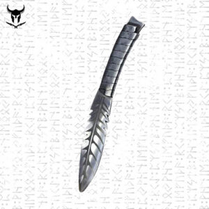 Handcrafted Viking Feather Style Knife