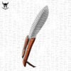 Boreal Forest Knife – Wooden Handle Paired with the Lightness of a Feather