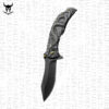 Jörmungandr Hunting Knife with Midgard Serpent Pattern