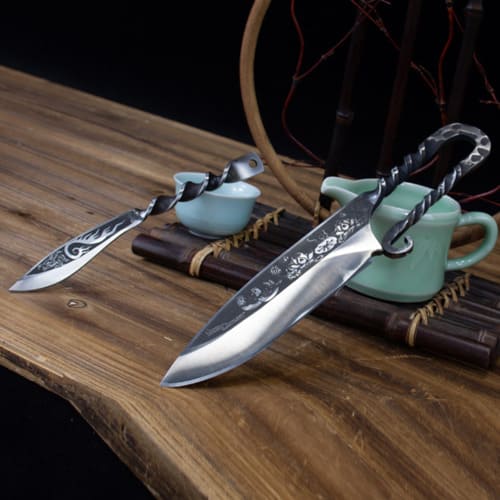 Viking Knife Set - Boning Knife and Tea Knife