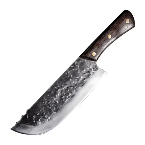 Vintage Butcher's Cleaver in 5CR15 Stainless Steel, A Timeless Kitchen